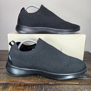 Vessi Everyday Move Slip On Mens Size 10 Waterproof Shoes Sneakers Onyx Black